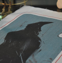 Load image into Gallery viewer, Crow Printed Cloths